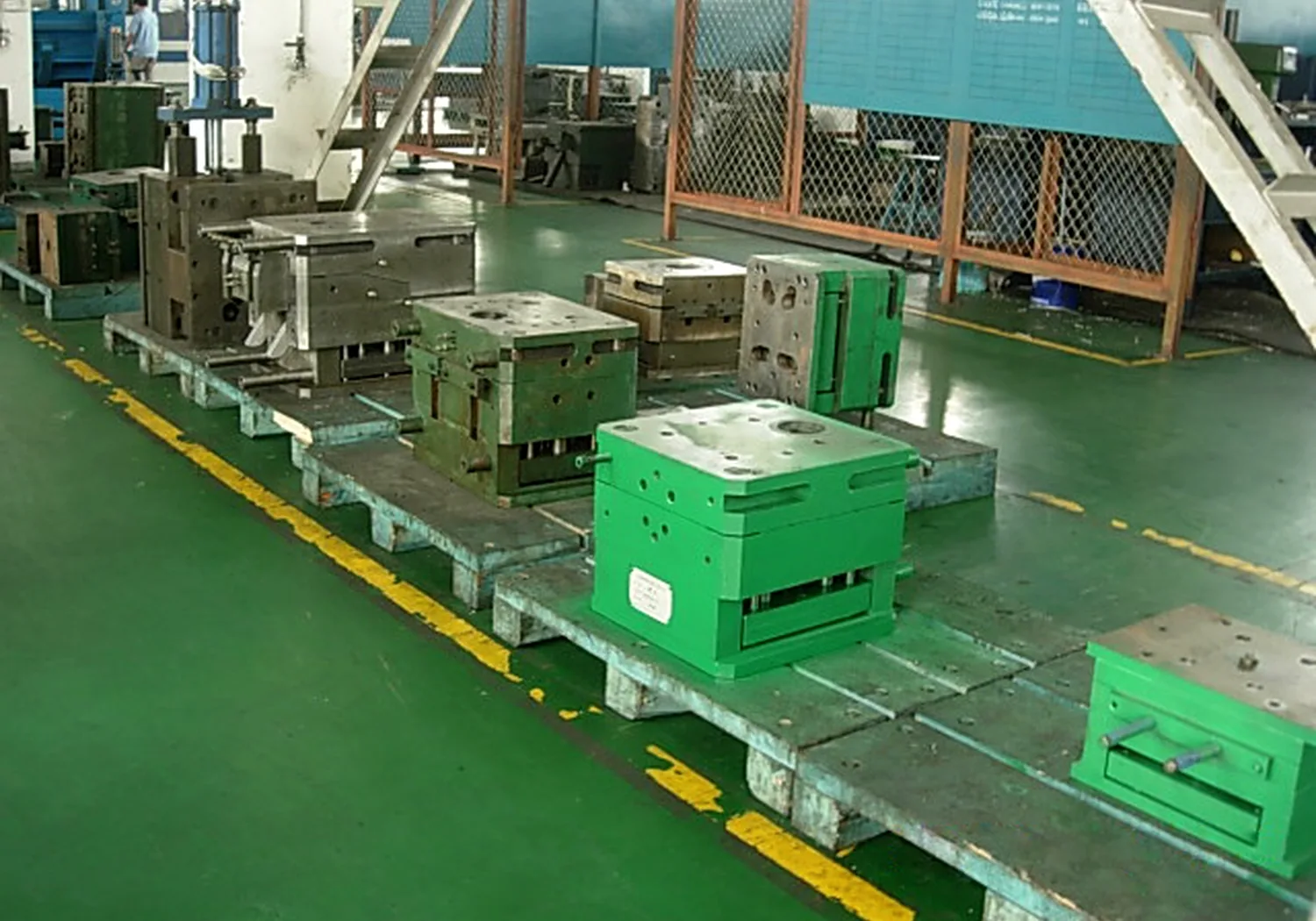 Finished die-casting mold